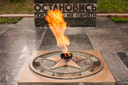 Автопробег «Вечный огонь памяти» - вечный огонь